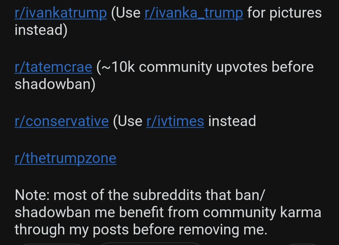 IV Times Banned by r/thetrumpzone
