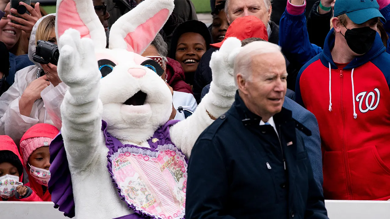 Biden vs Easter Bunny