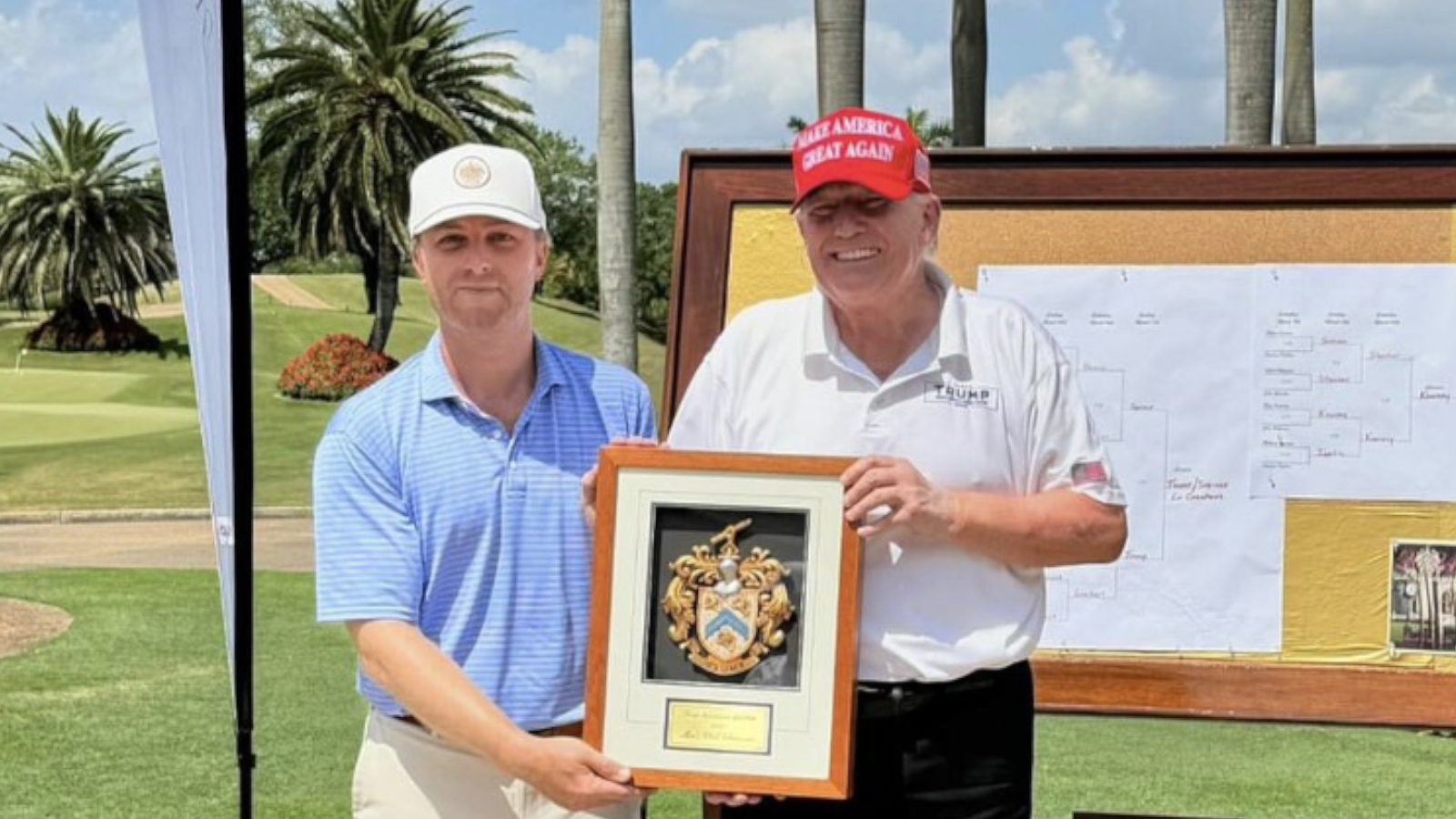 Trump Wins Club Championship at Trump Golf Palm Beach